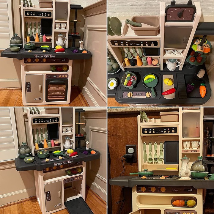 WOOPIE Interactive Kitchen with Steam and Tap 88 pcs - Shop