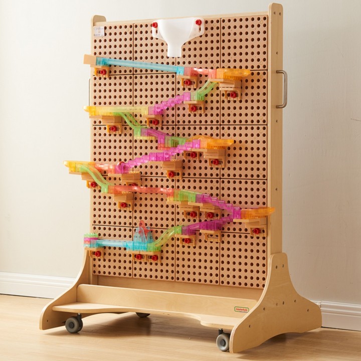 MASTERKIDZ Wooden STEM Freestanding Board for Kids