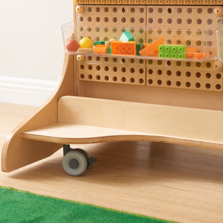 MASTERKIDZ Wooden STEM Freestanding Board for Kids