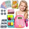 WOOPIE Cash Register with Shelf and Accessories Pink