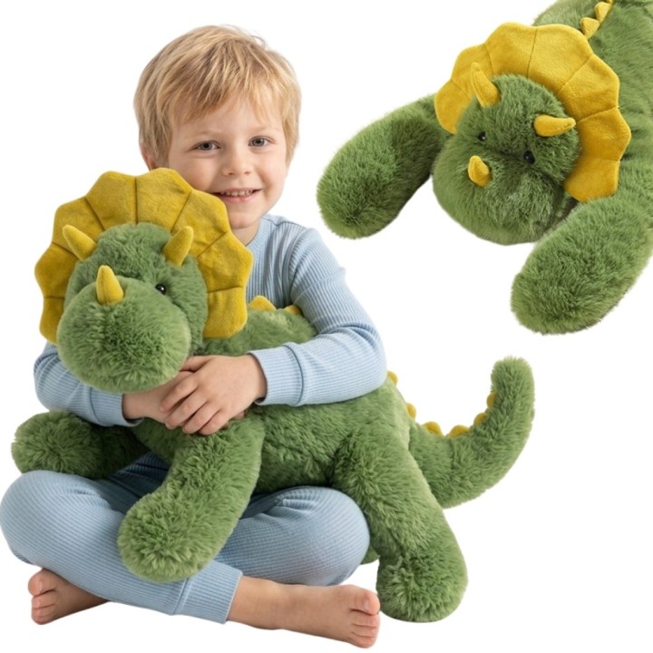 Woopie Pluszak Obciążeniowy Dinozaur Backbao Triceratops 65cm - Hit!