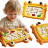 WOOPIE Montessori Magnetic Board Crab Maze Orange