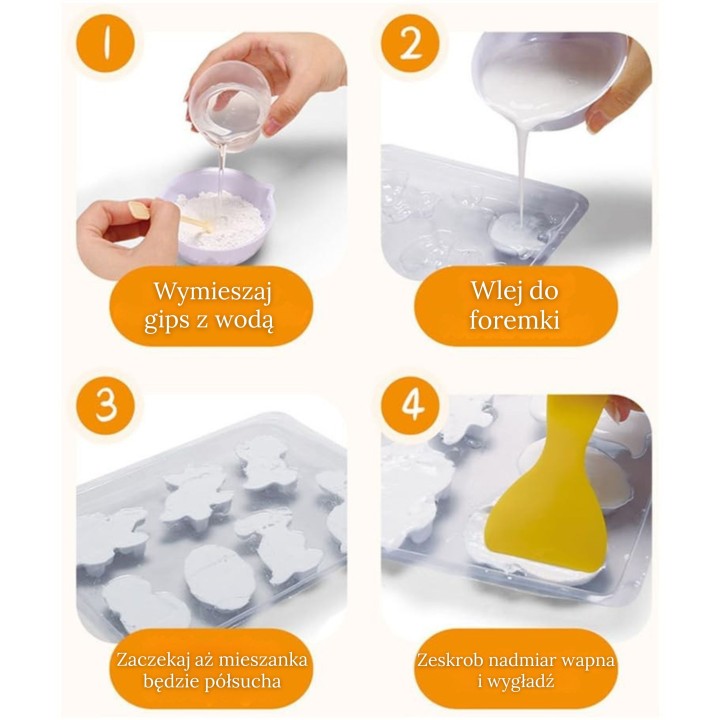 Princess Plaster Castings WOOPIE Magnets - DIY Kit