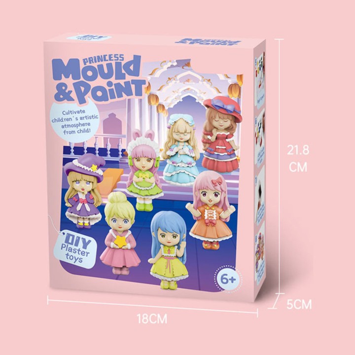 Princess Plaster Castings WOOPIE Magnets - DIY Kit