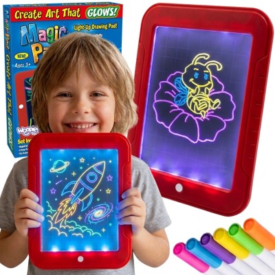 Magiczny Tablet Do Rysowania Woopie - LED, zabawa bez bałaganu