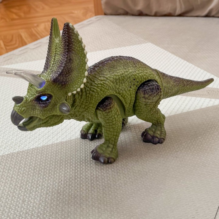 WOOPIE RC Dinosaur Robot Triceratops - Remote Controlled Toy