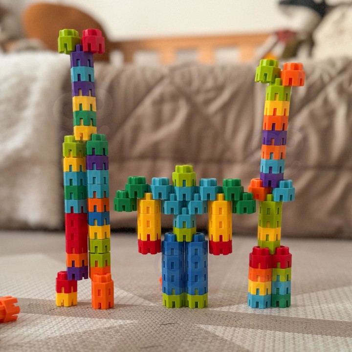 WOOPIE Builder Construction Bricks 300 pcs - Compatible Set