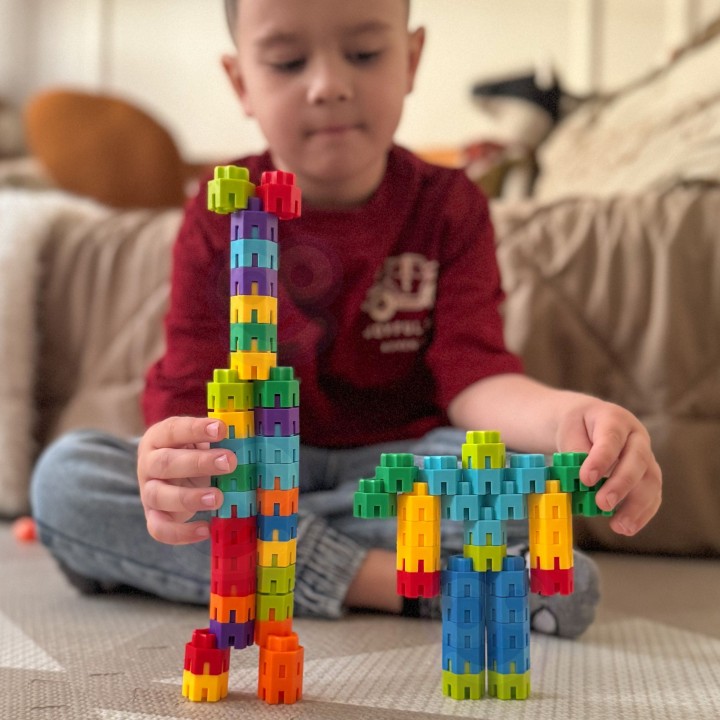 Klocki Konstrukcyjne WOOPIE Builder 300 el. - Kompatybilny Zestaw