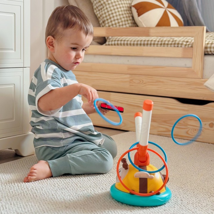 WOOPIE 2-in-1 Automatic Jump Rope Bee Throw