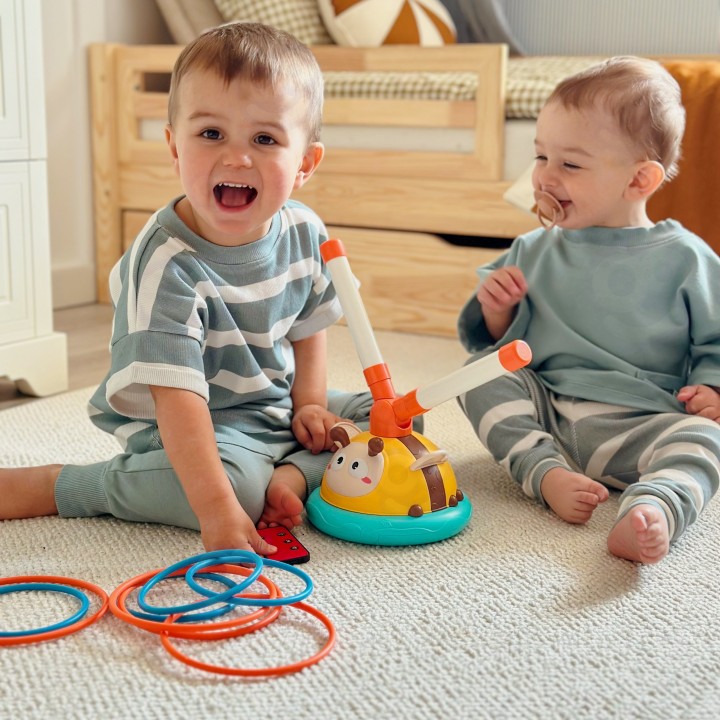 WOOPIE 2-in-1 Automatic Jump Rope Bee Throw