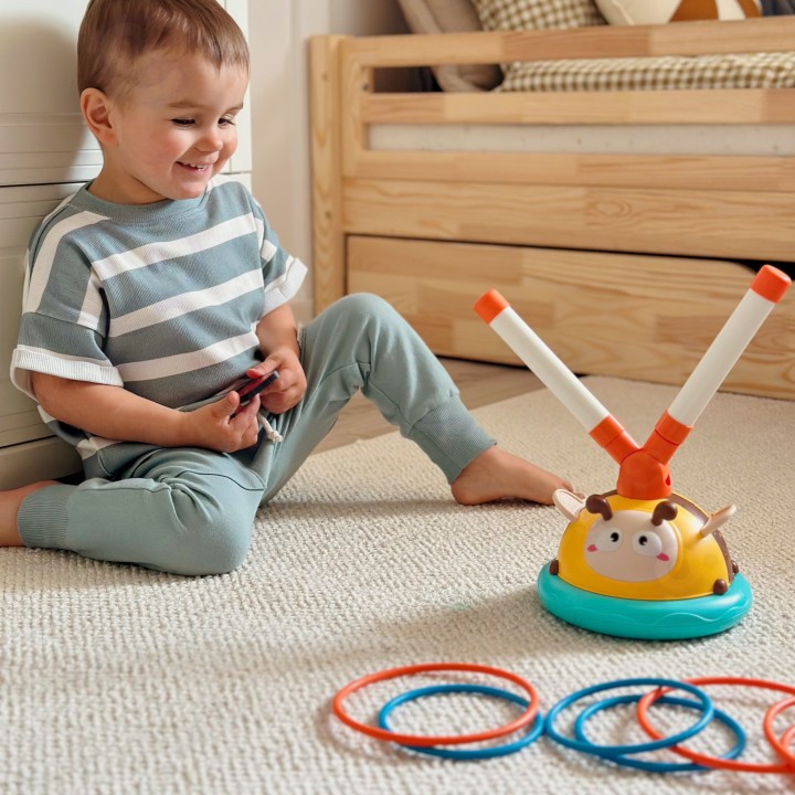 WOOPIE 2-in-1 Automatic Jump Rope Bee Throw
