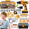 WOOPIE Little Handyman's Tool Set with Screwdriver in Case 39 pcs.