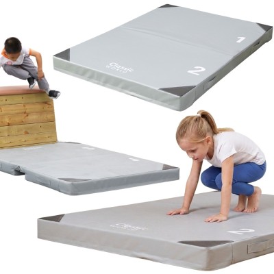 Classic World Two-Piece Foldable Gymnastics Mat - For the Garden