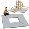 CLASSIC WORLD EDU Gymnastics Mattress Trapezoidal Protective Mat for Outdoor Tower