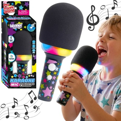 WOOPIE My Music World Karaoke Microphone Black - Wireless Speaker