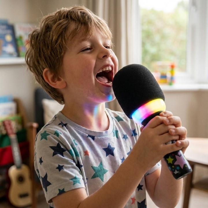 WOOPIE My Music World Karaoke Microphone Black - Wireless Speaker