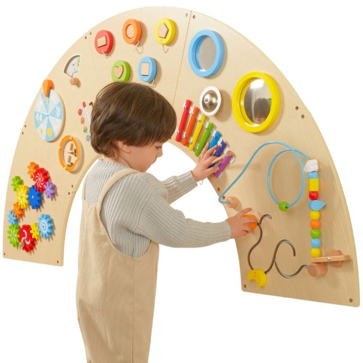 Viga Sensory Arc Wall Manipulation Board - Montessori Set