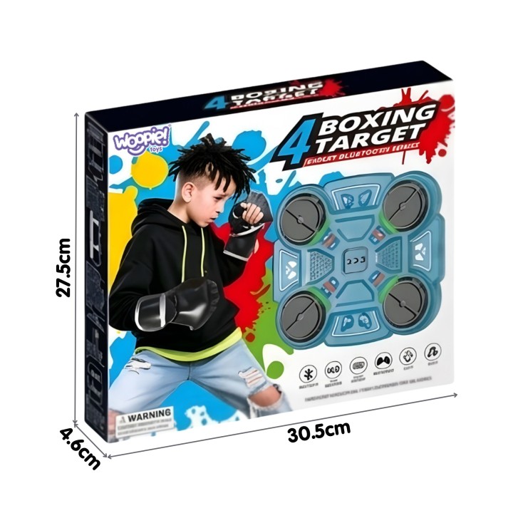 Muzyczna Tarcza Bokserska 4 Boxing Target Woopie - Trener Refleksu