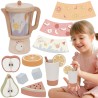 TOOKY TOY Kitchen Blender with Accessories - 18 pieces