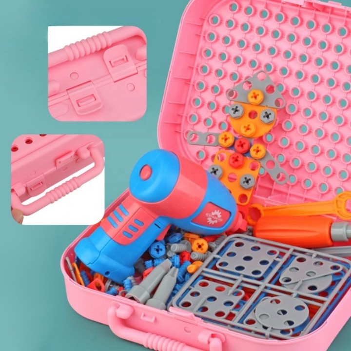 Woopie Unicorn Screwdriver 3D Building Blocks