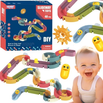 WOOPIE Water Slide Bath Track 48 Pieces - DIY Toy