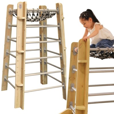 CLASSIC WORLD Wooden Climbing Tower 360 - Playground