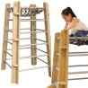 CLASSIC WORLD EDU Wooden Climbing Tower Ladder 360 Certificate