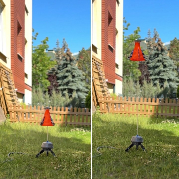 WOOPIE Water Rocket - Water Toy for the Garden for Children