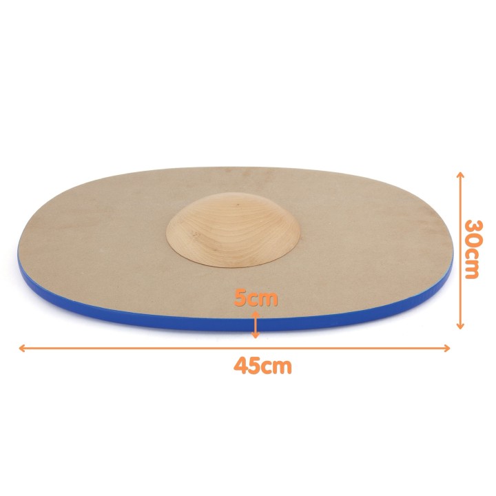 VIGA Wooden Balance Board with Maze - Sensory Toy