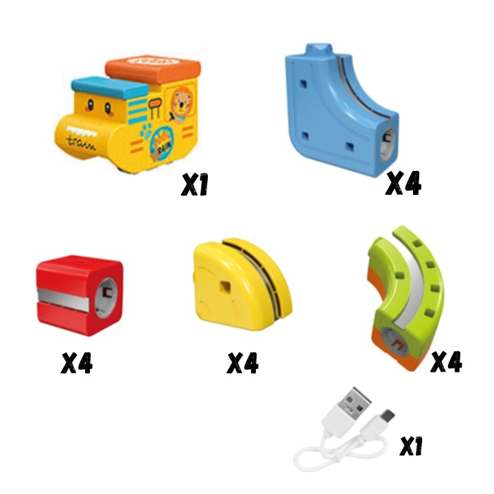 Magnetic Levitating Track 18 Pieces WOOPIE - DIY Educational Toy