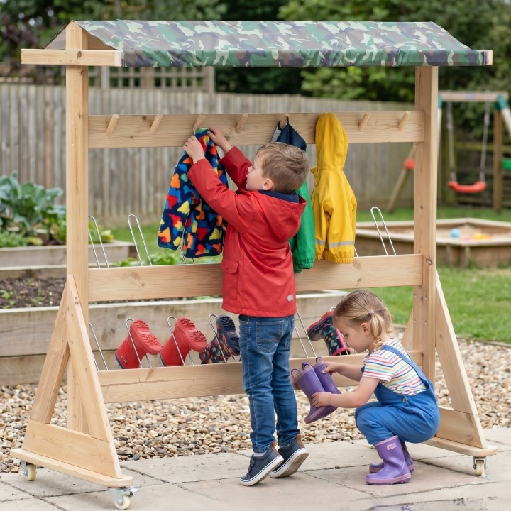 Wooden Garden Hanger XXL CLASSIC WORLD EDU - Solidity and Style