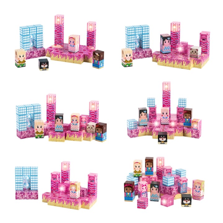 WOOPIE Magnetic Blocks Scene 59 pcs - Educational STEM Blocks