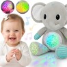 WOOPIE BABY Elephant Cuddly Toy with Projector and Soothing Sounds 12 Melodies