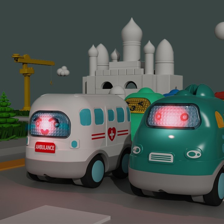 Interaktywna Karetka Ambulans WOOPIE BABY - Edukacyjna