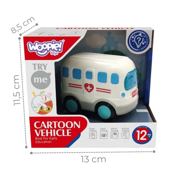 Interactive Ambulance WOOPIE BABY - Educational