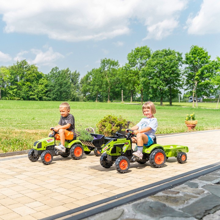 FALK Claas Arion Pedal Tractor with Loader - Garden Toy