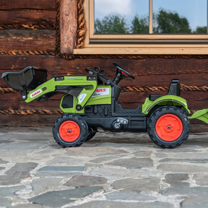 FALK Claas Arion Pedal Tractor with Loader - Garden Toy