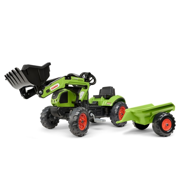 FALK Claas Arion Pedal Tractor with Loader - Garden Toy