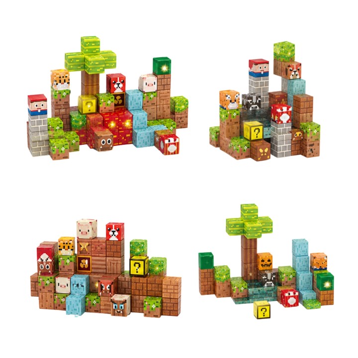WOOPIE Magnetic Light-Up Building Blocks 59 pcs.
