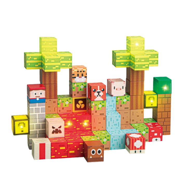 WOOPIE Magnetic Light-Up Building Blocks 59 pcs.