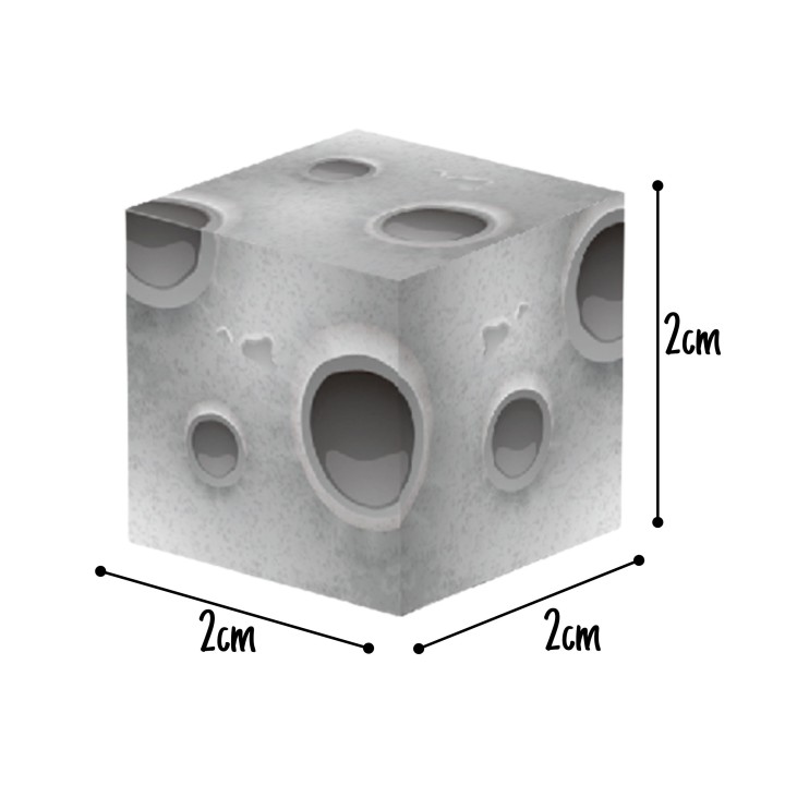 WOOPIE Magnetic construction cubes Kosmos 74 pcs.
