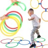 WOOPIE Hopscotch Jumping Rings Hoops Set 10 pcs