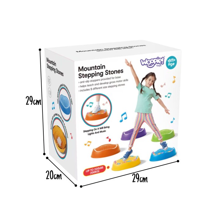 WOOPIE Balance Stones Interactive Sensory Trail