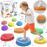 WOOPIE Interactive Balance Stones with Sound and Light 5 pcs.