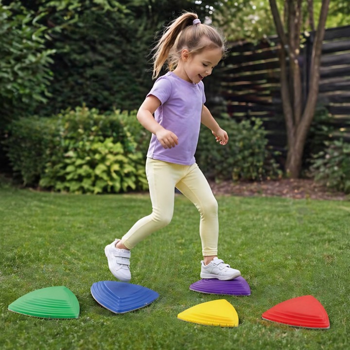 WOOPIE Sensory Stones for Balance Exercises 6 pcs.