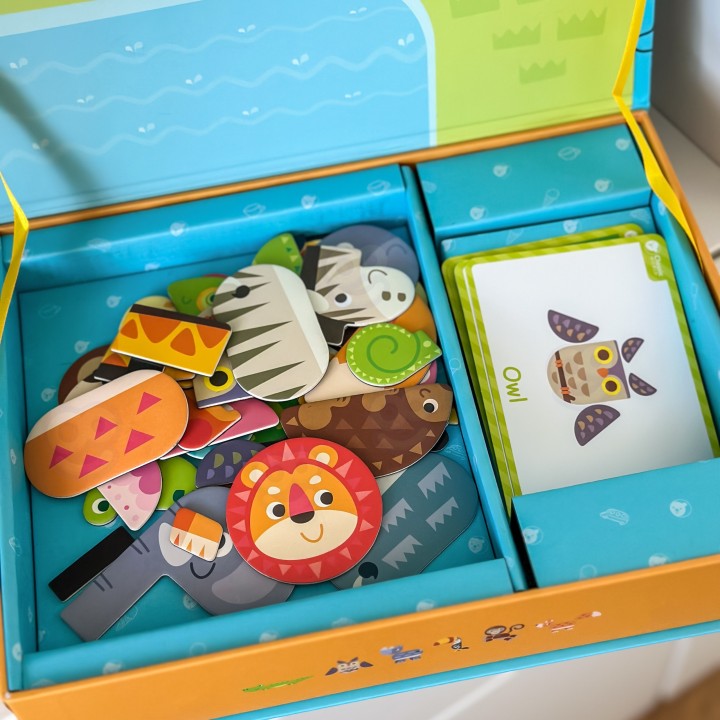 Animal Magnetic Puzzle 60 Pieces - CLASSIC WORLD