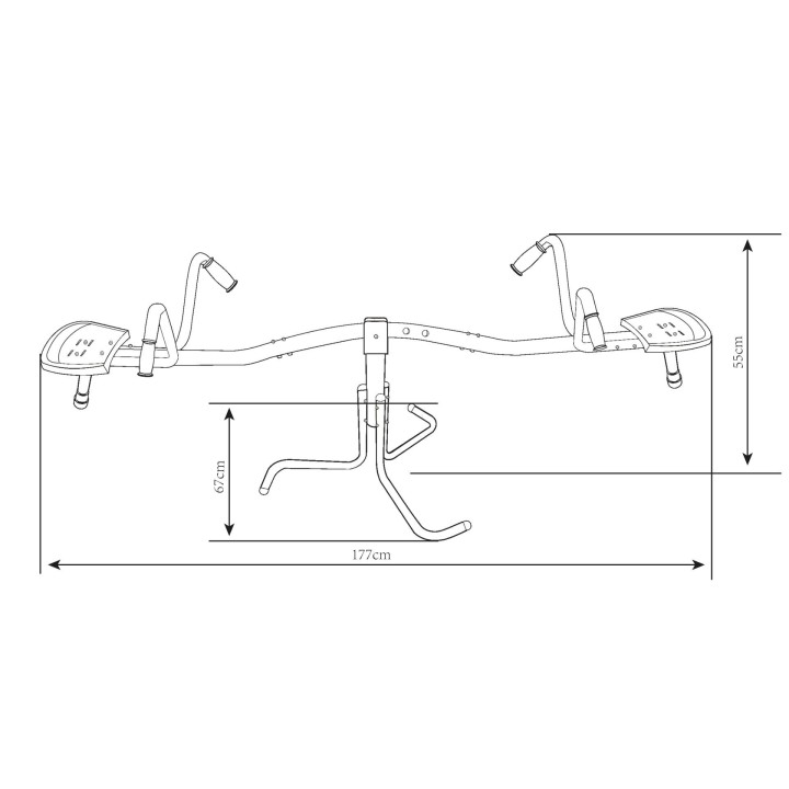 360° AXI rotating garden swing for children