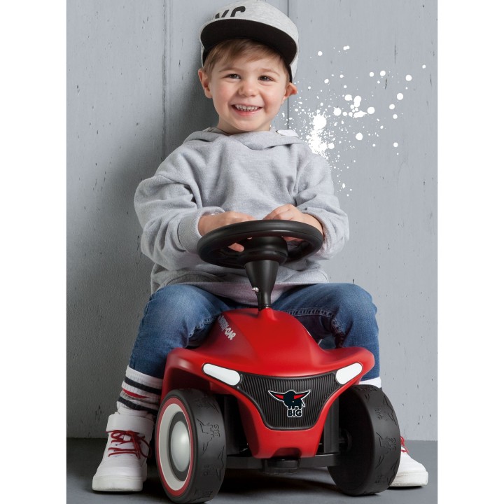 BIG Red Bobby Car Neo Red Ride-On - Safe fun for children