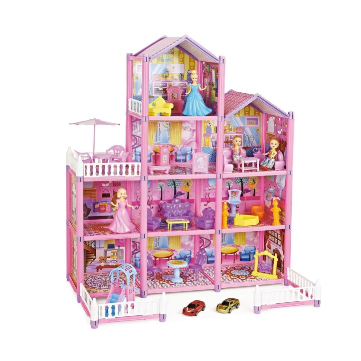 WOOPIE Mega Villa Dollhouse LOVELY HOUSE 194 pcs.