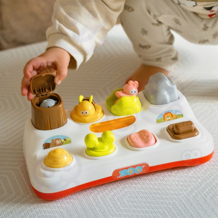 WOOPIE Educational Toy ZOO Popup - Interactive Panel